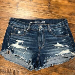 American Eagle Size 8 Tomgirl Shortie Women’s Jean shorts EUC